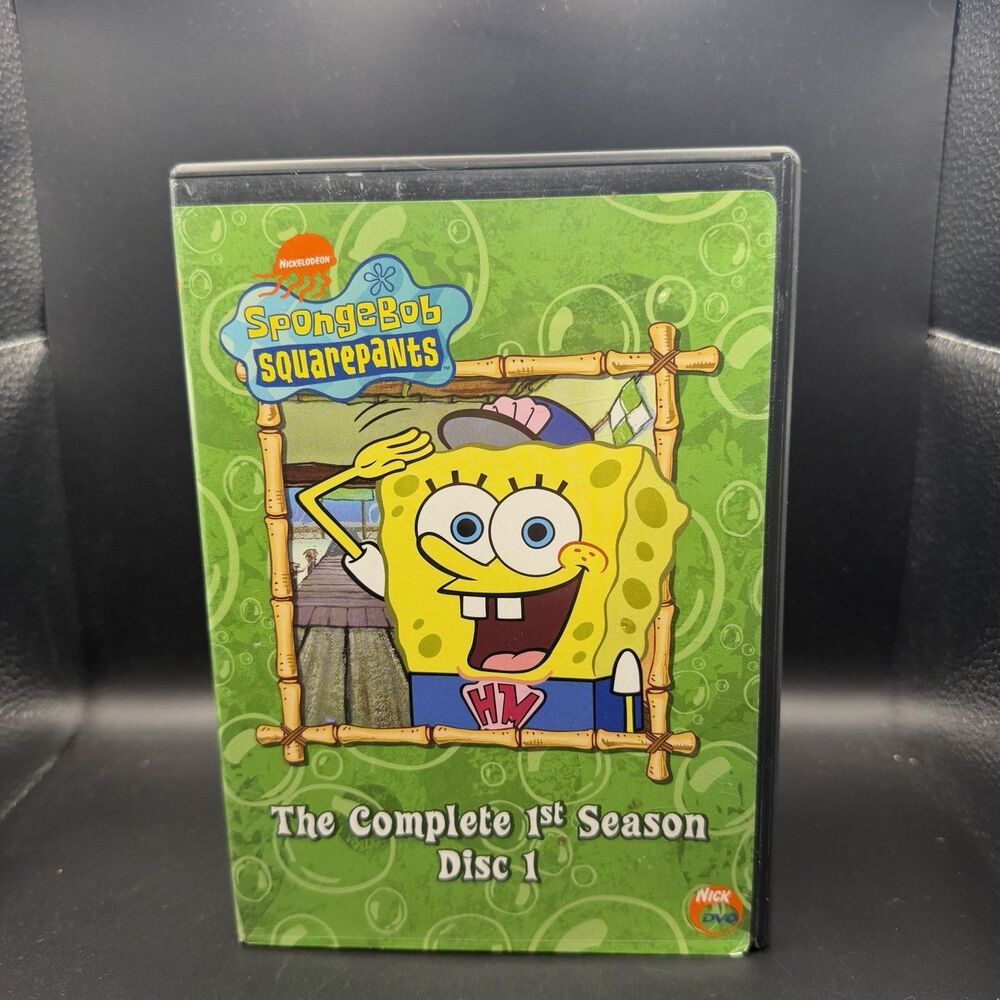 Spongebob Squarepants The Complete 1st Season  DVD 1999 Disc 1
